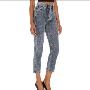 AGOLDE • Riley Crop ‘Before The Storm’ Wash